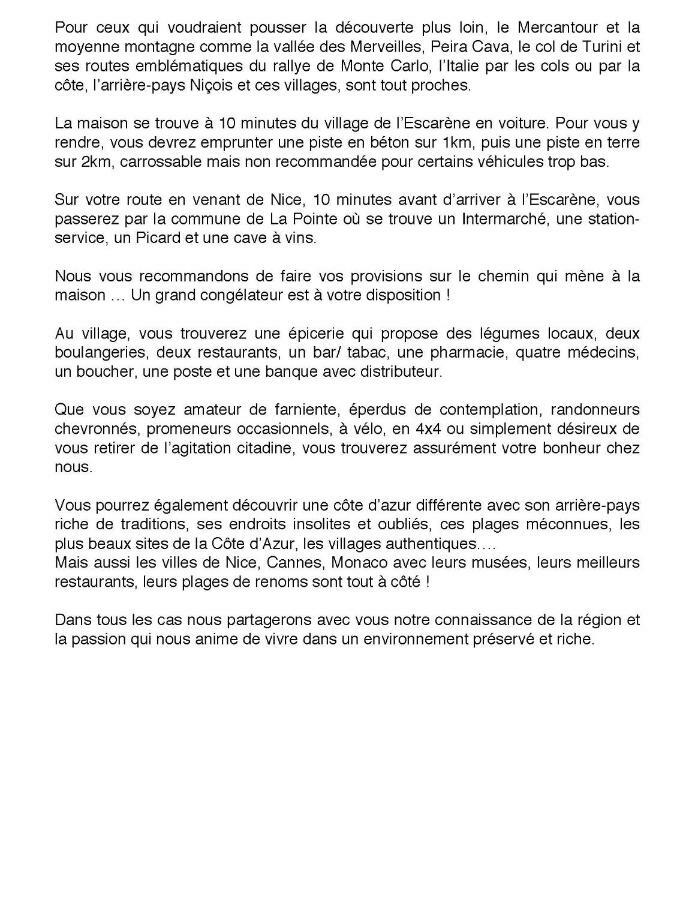 Willa Les Figaires L'Escarene Zewnętrze zdjęcie